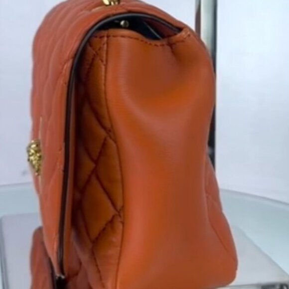 Gianni Versace Medusa Leather Shoulder Bag - Picture 6 of 12